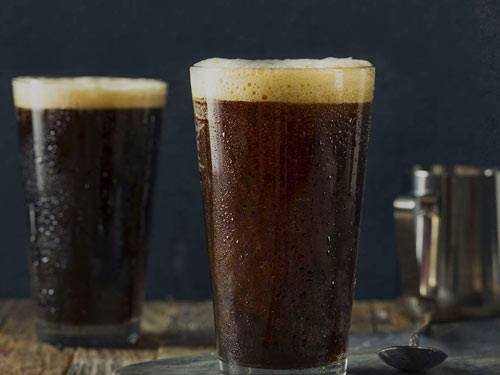 Nitro Cold Brew in glass