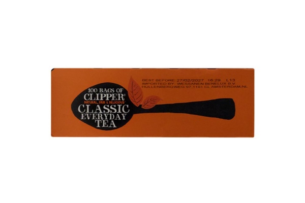 100 Bags Classic Everyday Tea Side 2 Shot