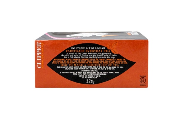 100 Bags Classic Everyday Tea Top Shot