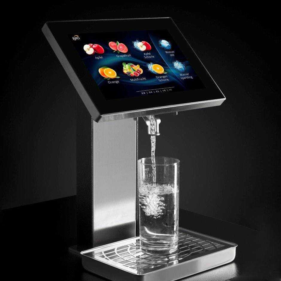 Juicetouch Undercounter Touchscreen lifestyle view