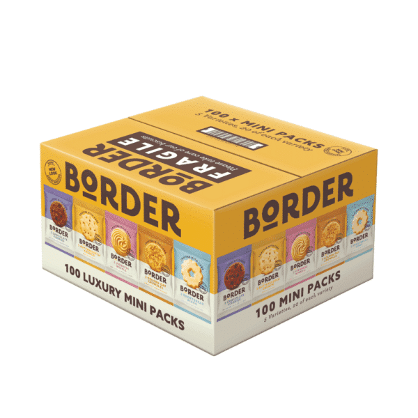 Border 100 x luxury Mini Packs box