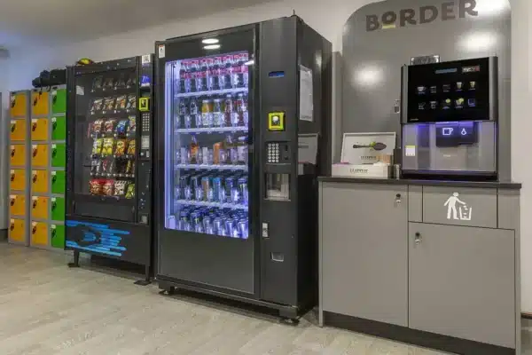 Vending machines and Border drink station