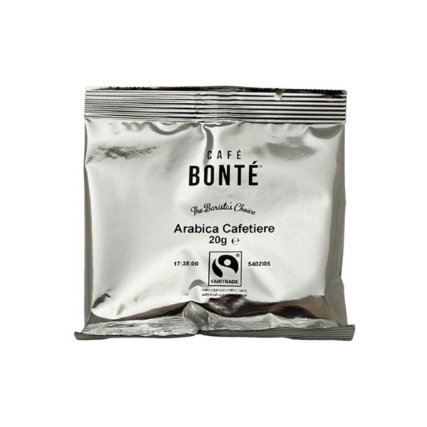 Cafe Bonte Fairtrade Arabica 3 Cup Cafetiere - Front