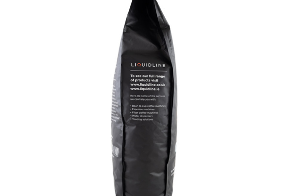Cafe Bonte Black coffee bean back blend Platino, left side