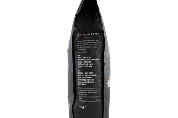 Cafe Bonte Italia coffee bag in black