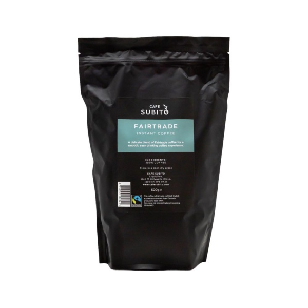 Cafe Subito Fairtrade Instant Coffee - Front
