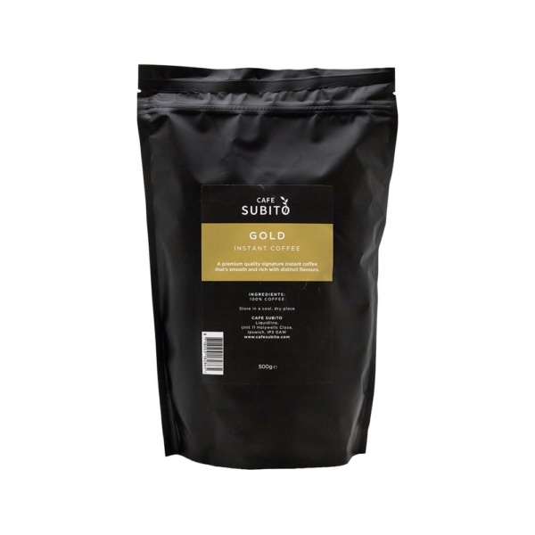 Cafe Subito Gold Instant Coffee 500g Front Shot