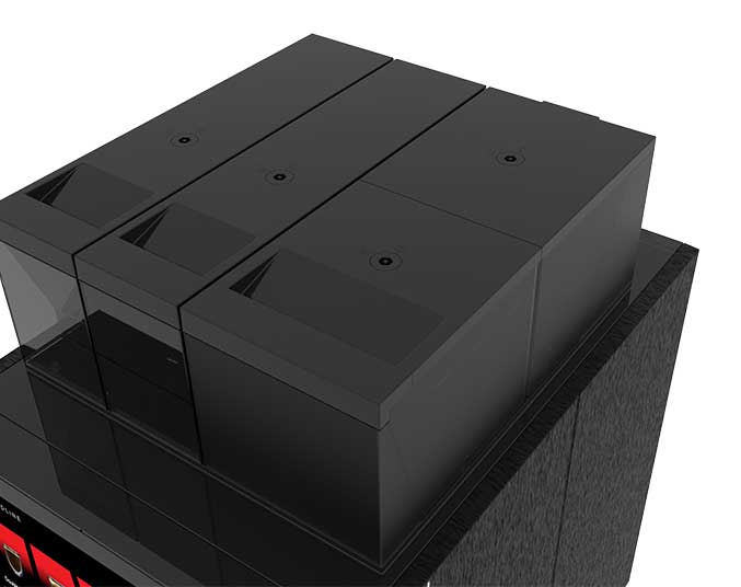 Liquidline K2 commercial coffee machine bean hoppers