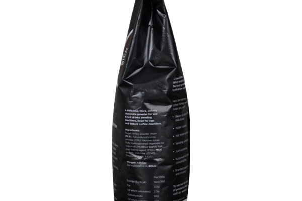 Fairtrade Hot Chocolate Powder Right Side