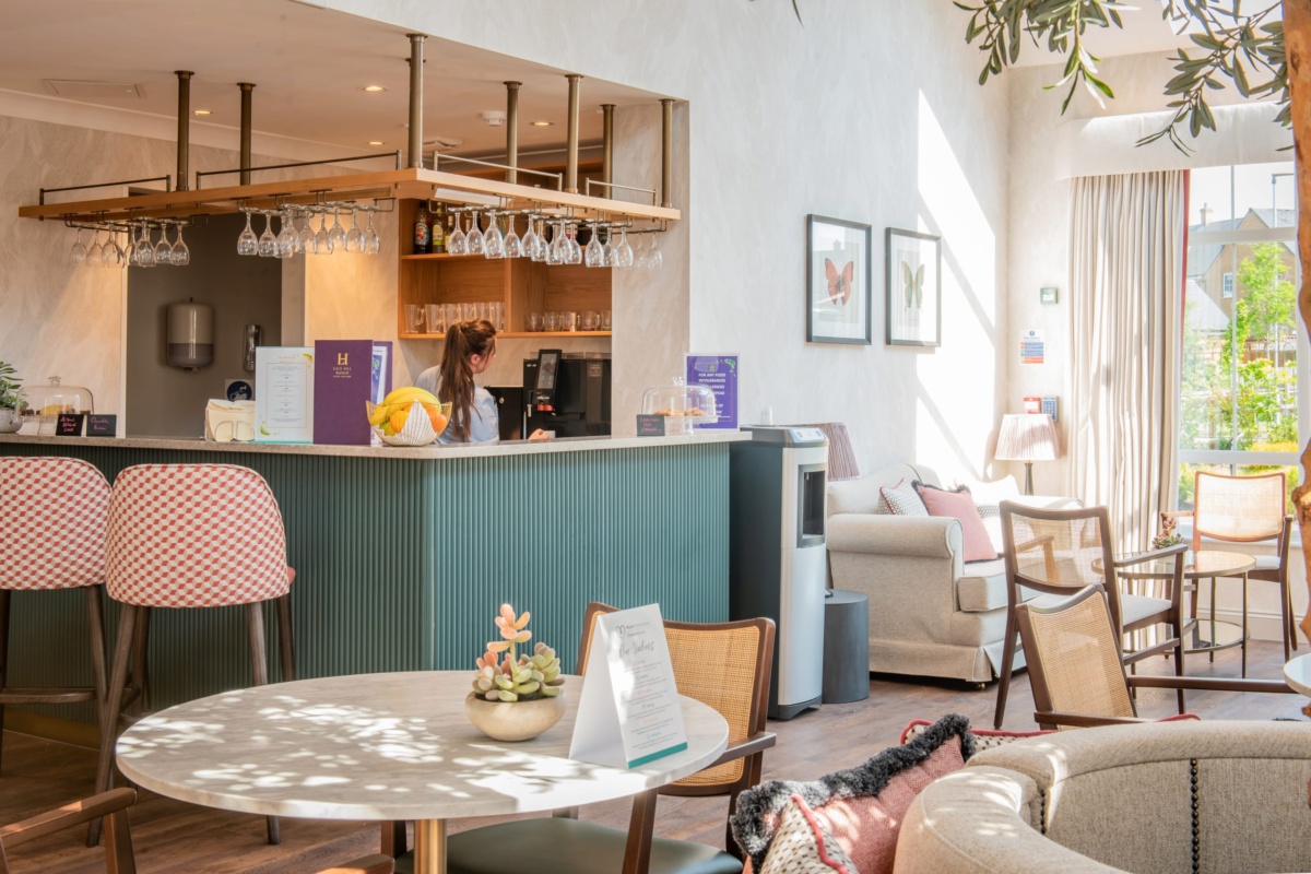 Lace Hill Care Home kitchen area