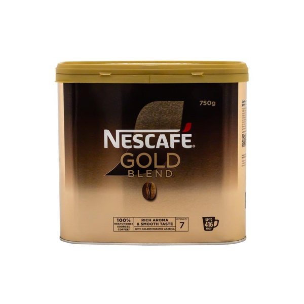 Nescafe Gold Blend Tub 750g Front Shot