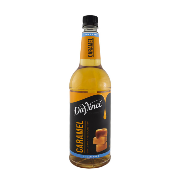 DaVinci SF Caramel Syrup Front Image