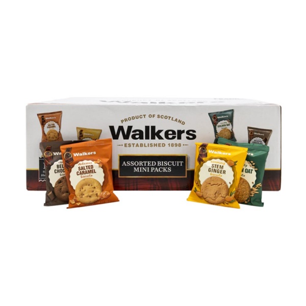Walkers Biscuits Front with Biscuits