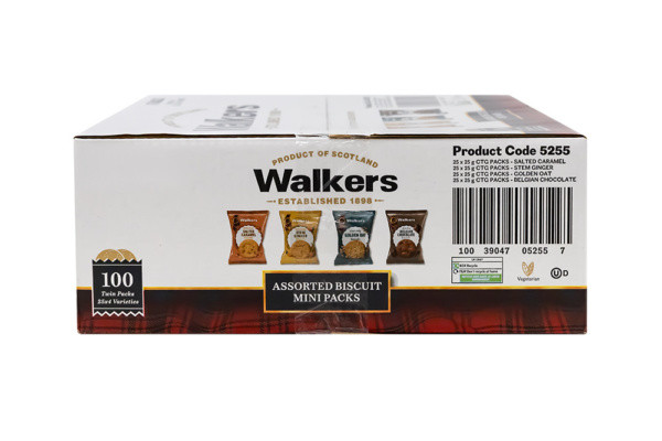Walkers Biscuits Side View