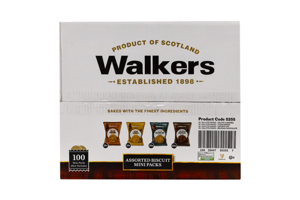 Walkers Biscuits Top View