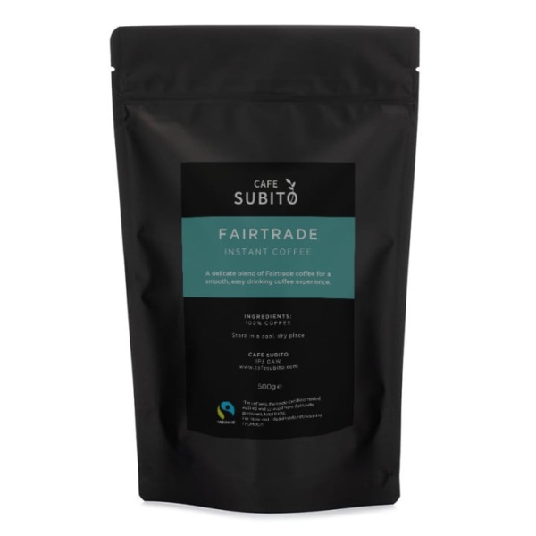 Cafe Subito Fairtrade Instant Coffee 500g