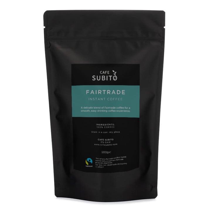 Cafe Subito Fairtrade Instant Coffee 500g