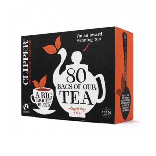 Clipper 80 bags of tea