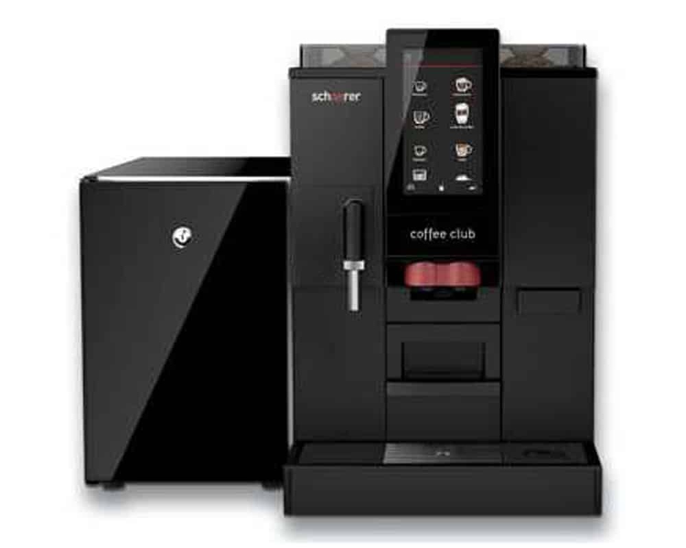 Shaerer Club with fridge front view