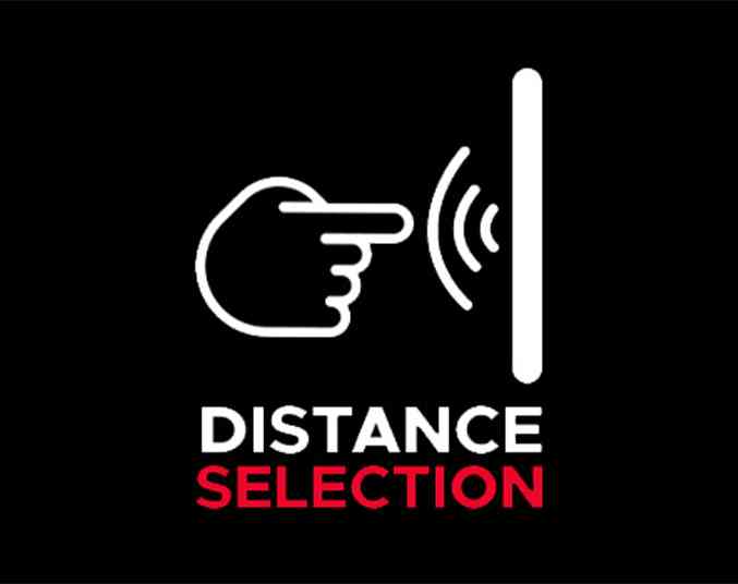 Distance selection icon