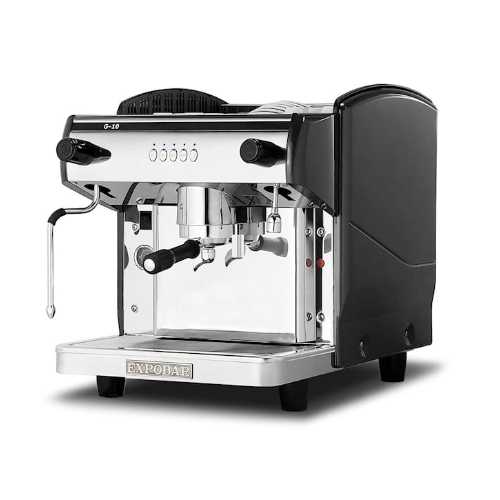 expobar coffee machine angled view