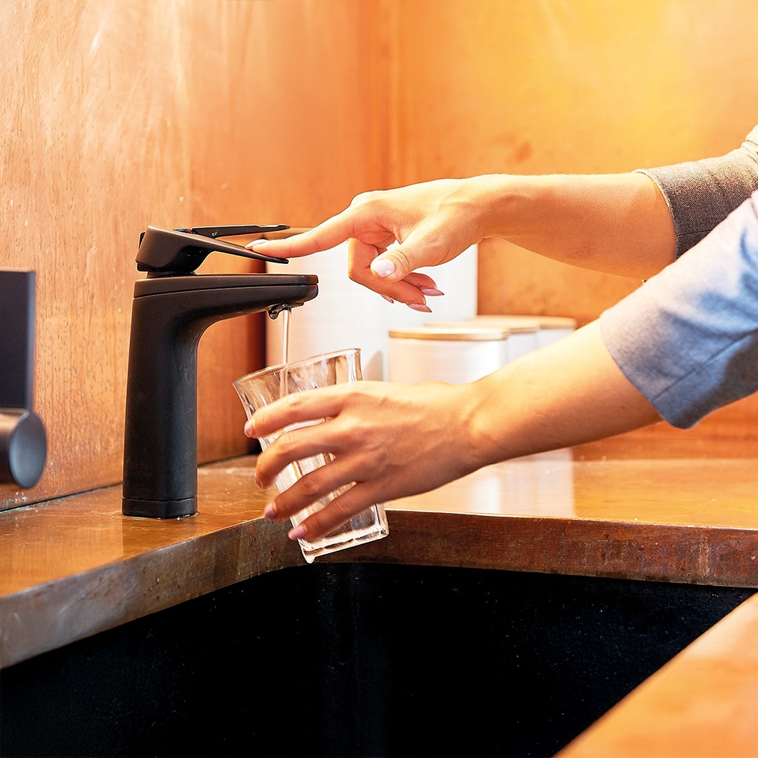 Liquidline Billi tap in use