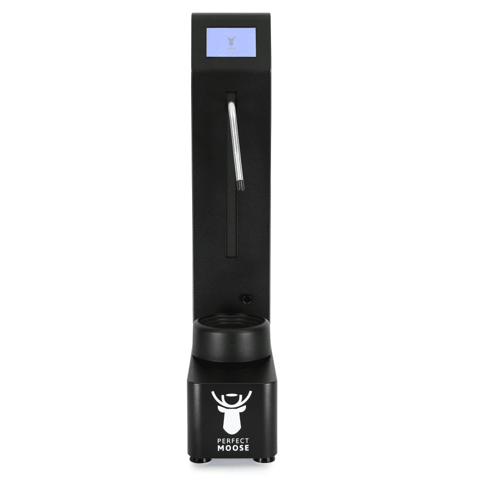 Perfect Moose Jack Milk Steamer Black Front
