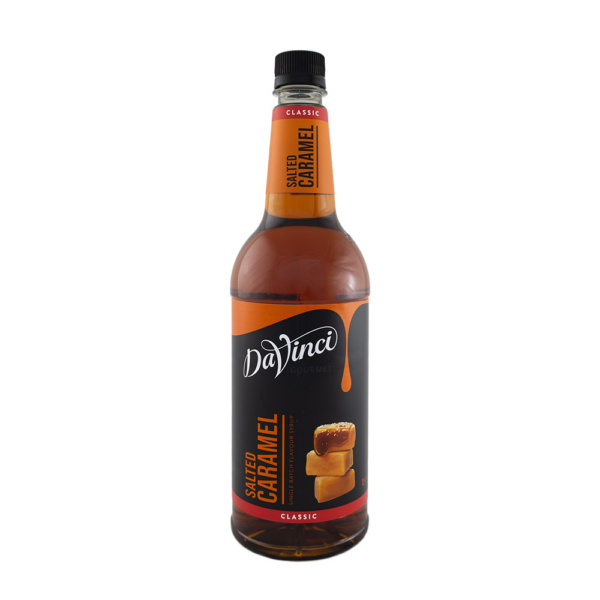 DaVinci Salted Caramel Syrup Front Image