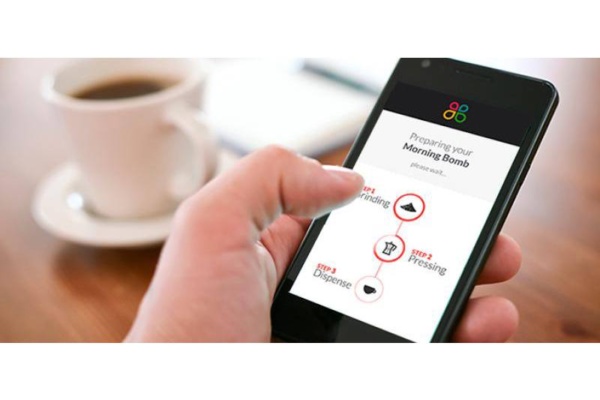 Azkoyen Coffetek Vitro-S4 app on phone