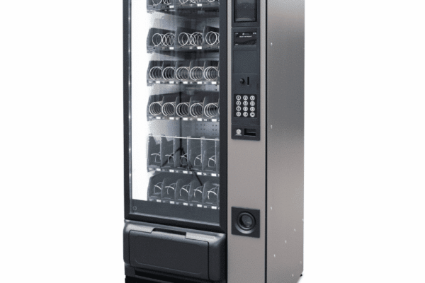 Vivace Vending Machine angled view empty