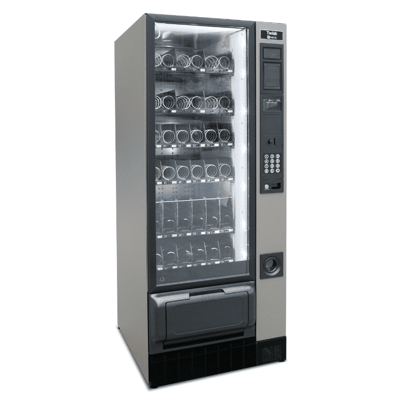 Vivace Vending Machine angled view empty