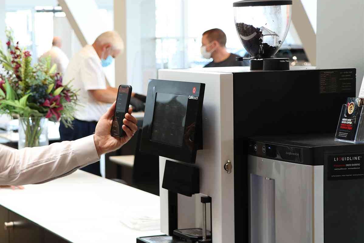 Audi ipswich showroom liquidline machine