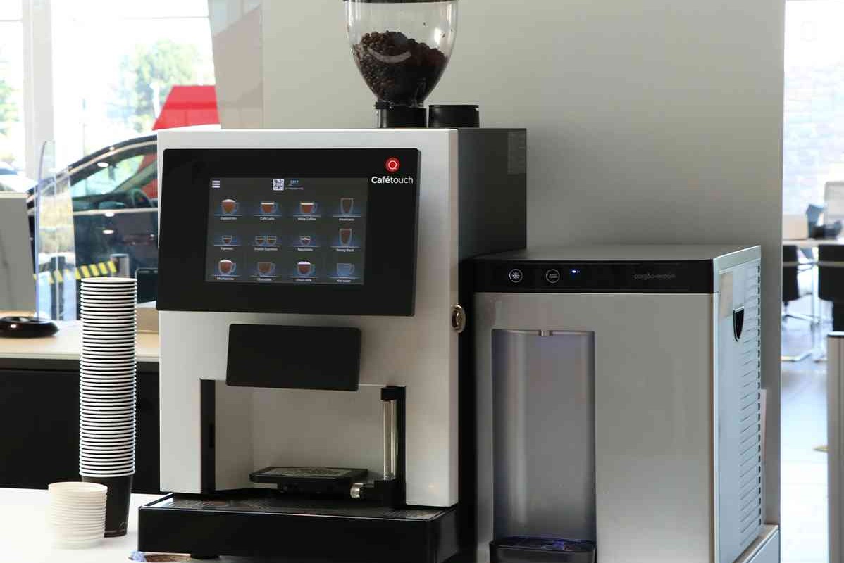 Audi ipswich showroom liquidline machine