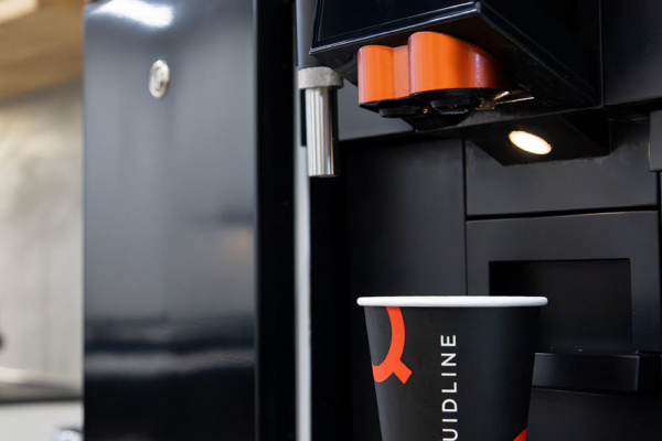 Schaerer Club Machine - Cup on machine