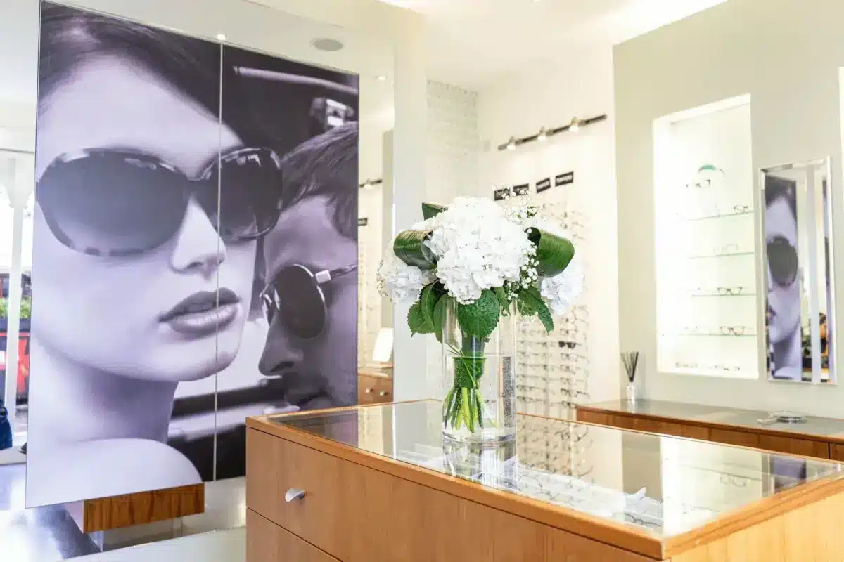 inside Eye World store