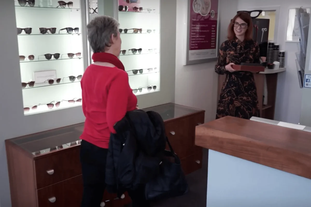 Inside Eye World store