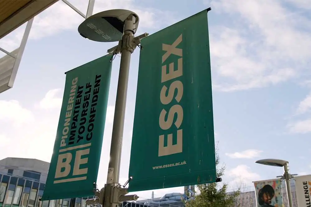 Essex University signage