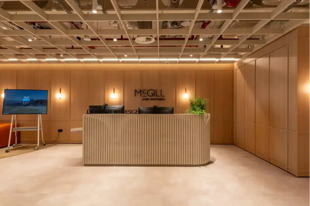 McGill and Partners reception