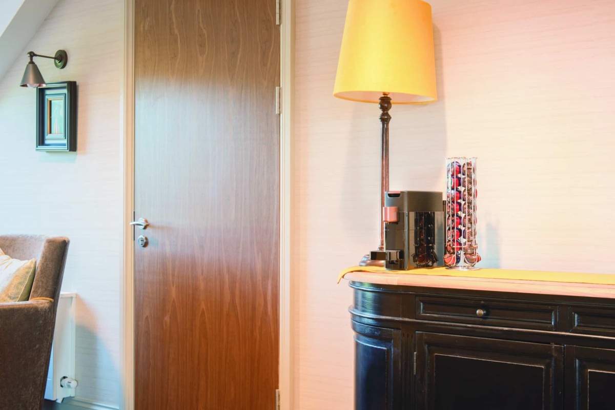 Coffee pod machine in care home