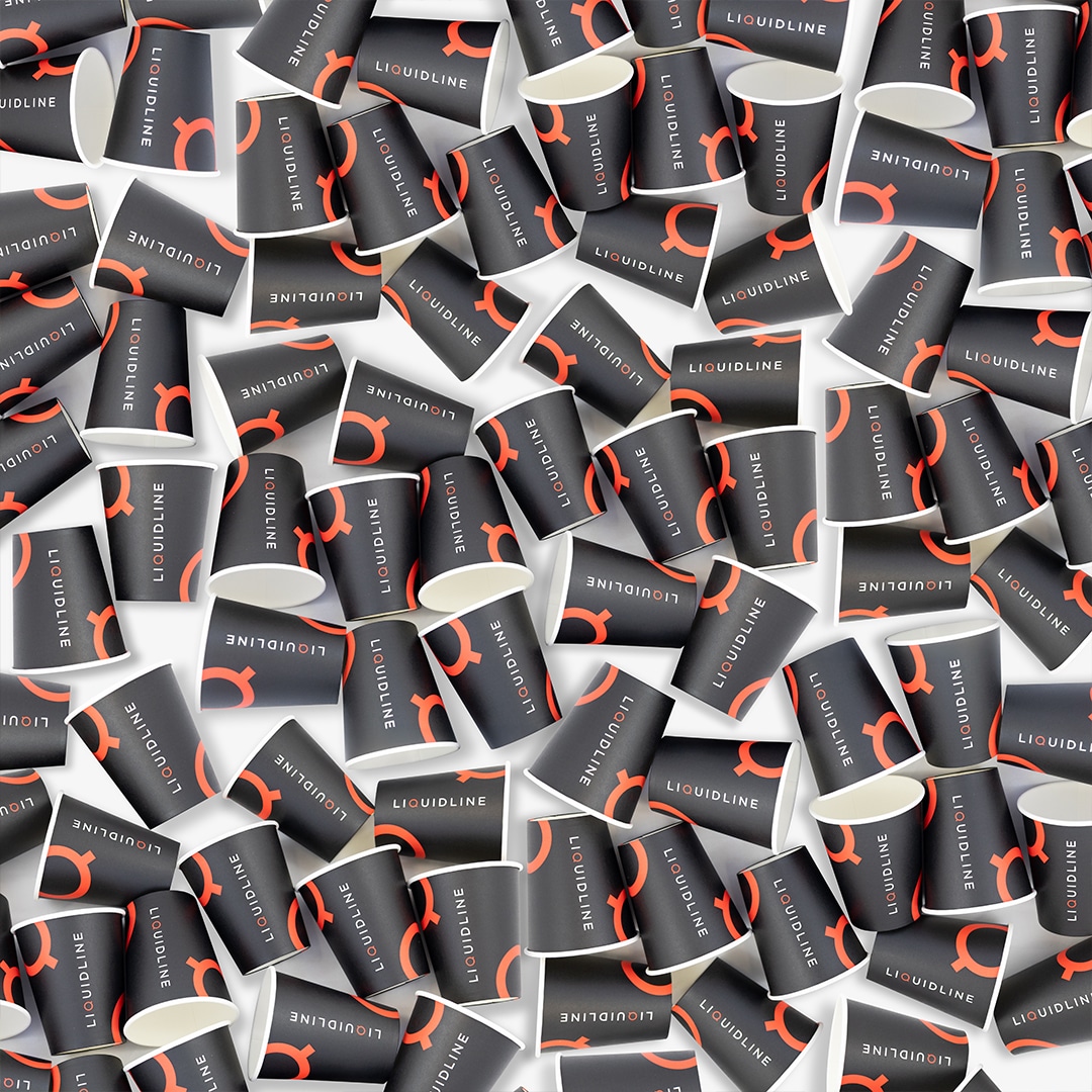 a selection of coffee cups