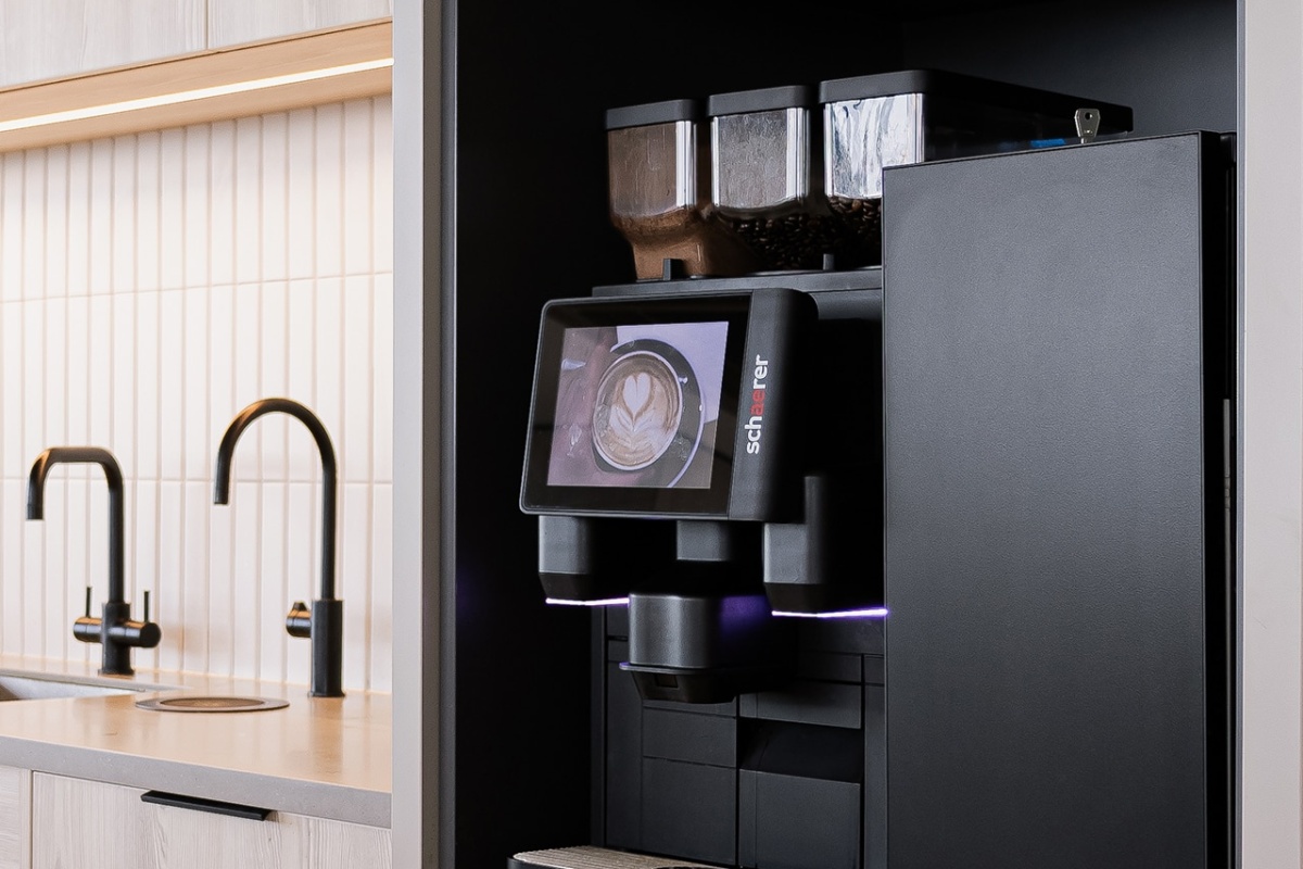 Liquidline recommissioned commercial coffee machine