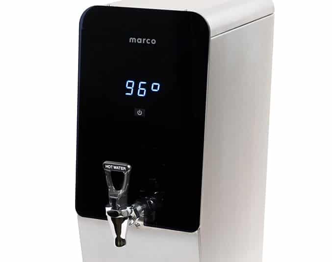 Marco MT8 Water Boiler display screen