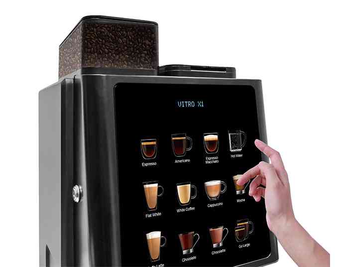 touch screen on the Vitro X1 - Powdered Milk