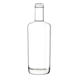 Large Unbranded Glass Bottle