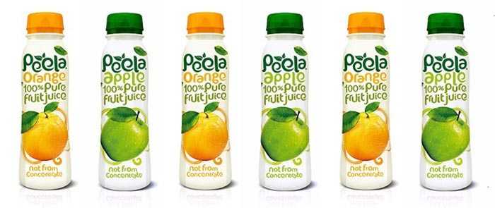 peela apple and orange juice