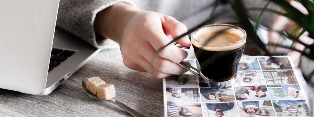 Enjoy strong coffee… and strong teeth!