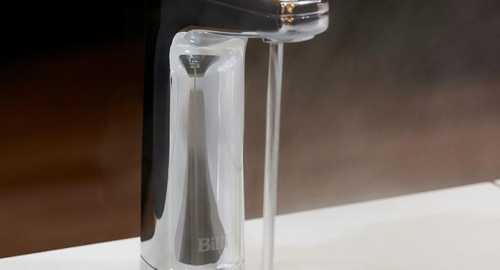 billi tap in use