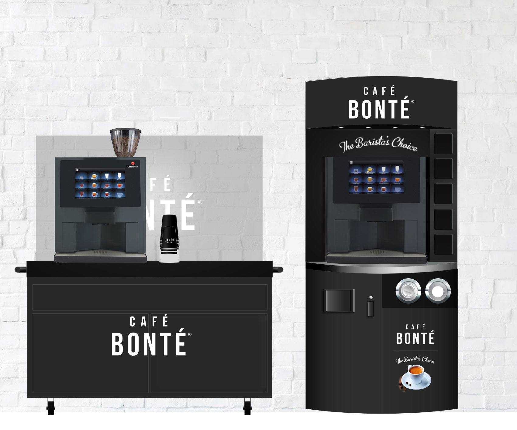 cafe bonte build machines