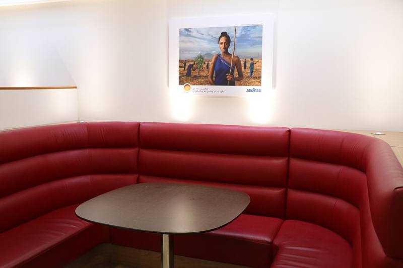 Lavazza seating area at University of Essex