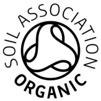 Organic soil association logo in black